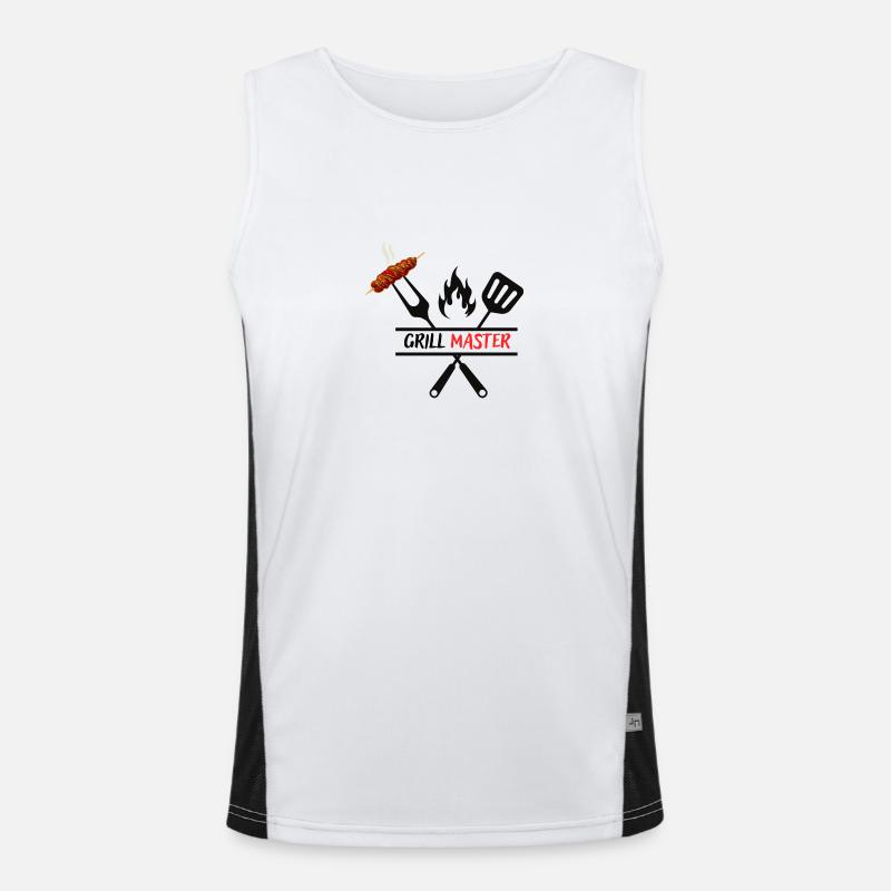 Grill Master Men's Functional Contrast Tank Top 