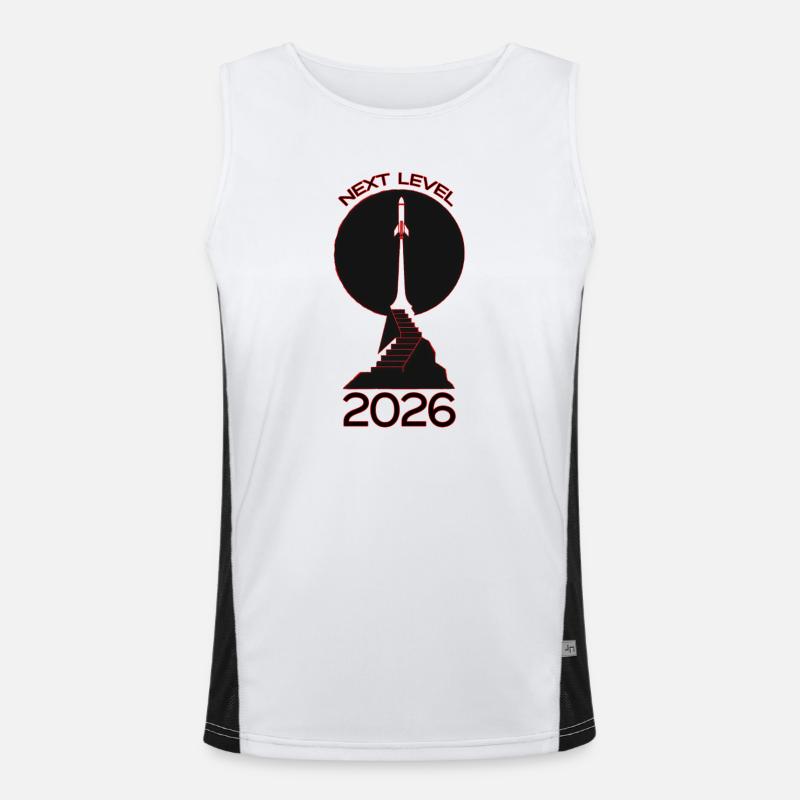 Next Level 2026 Rocket Men's Functional Contrast Tank Top 