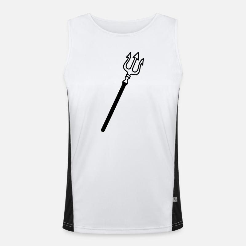 trident Men's Functional Contrast Tank Top 