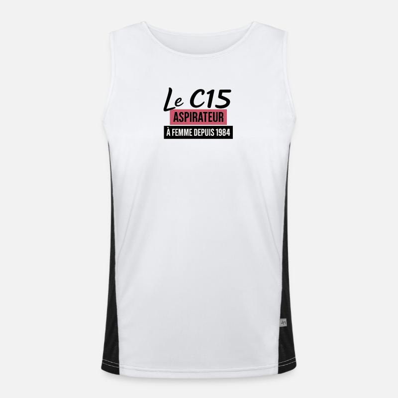 C15 Men's Functional Contrast Tank Top 