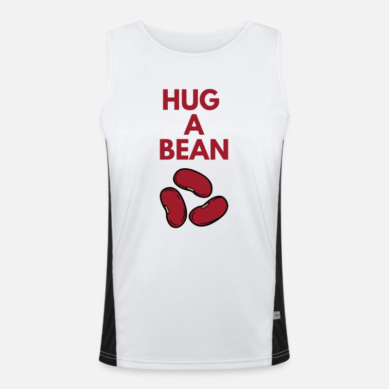 HUG A BEAN Men's Functional Contrast Tank Top 
