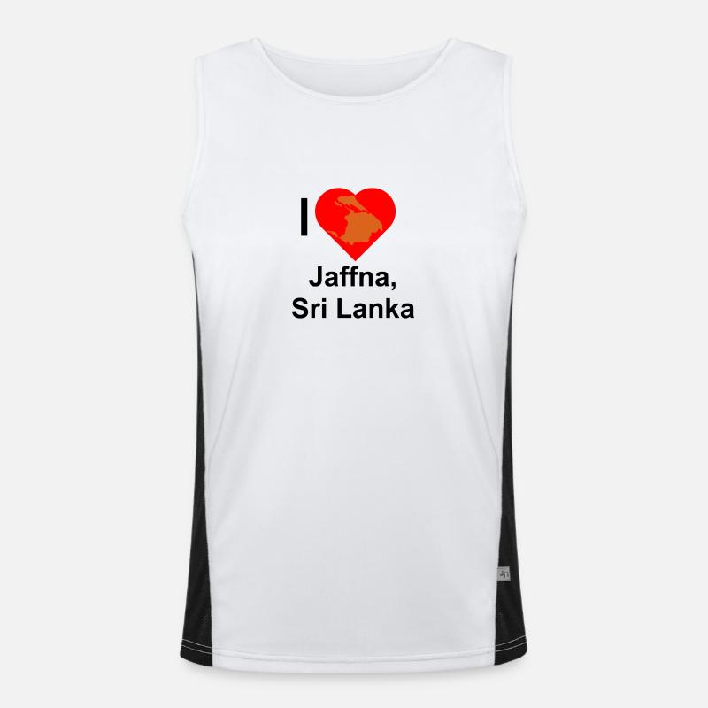 Jaffna, Sri Lanka Débardeur respirant contrasté Homme 