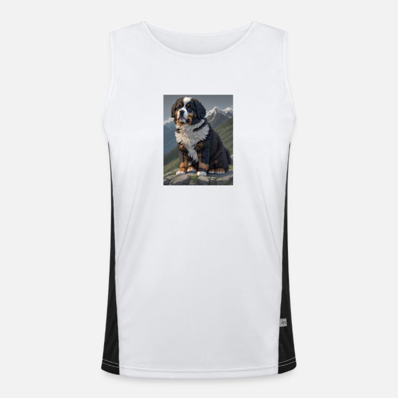 Bouvier bernois Débardeur respirant contrasté Homme 