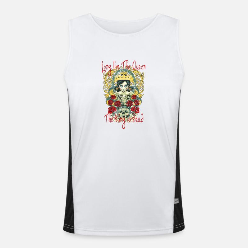 long live the queen Men's Functional Contrast Tank Top 