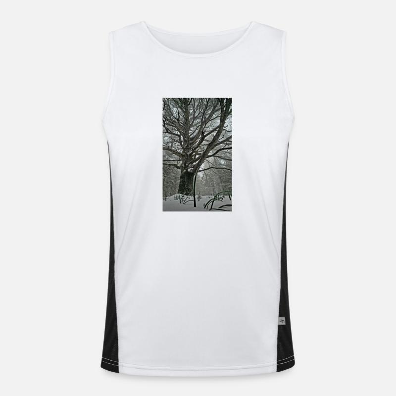 Rêve de la forêt Débardeur respirant contrasté Homme 