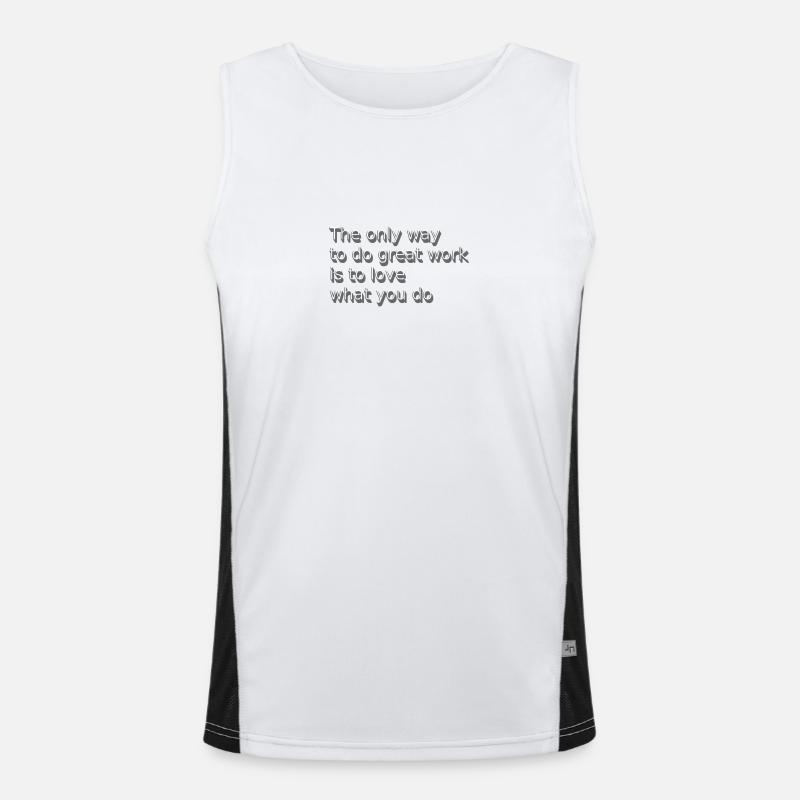 BKH Men's Functional Contrast Tank Top 
