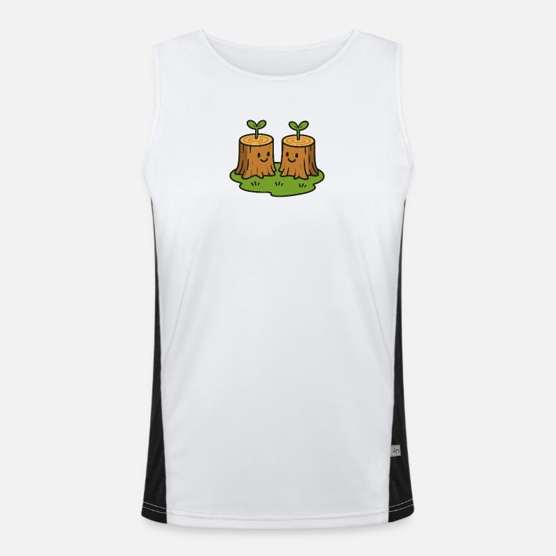 New Growth, Same Roots Men's Functional Contrast Tank Top 