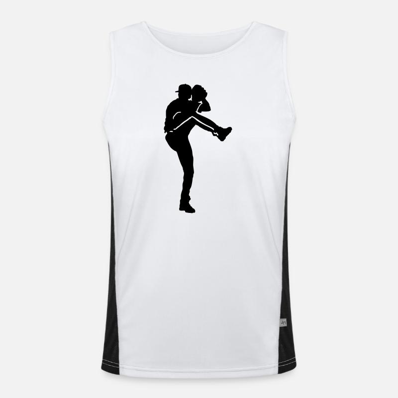 Baseball Men's Functional Contrast Tank Top 