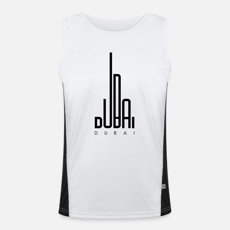 Dubaï Débardeur respirant contrasté Homme 