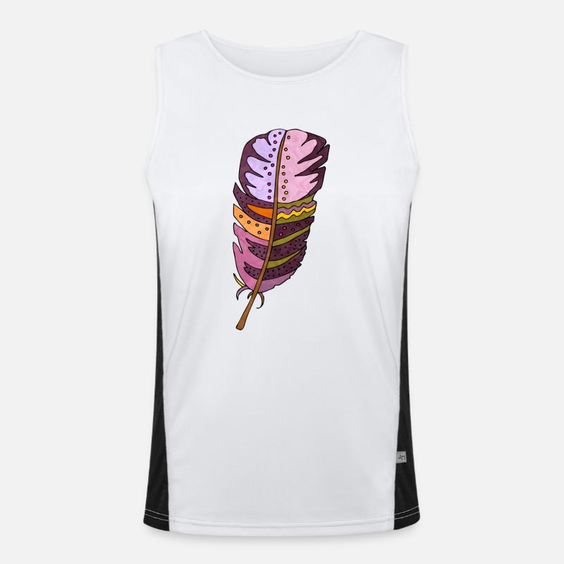 Feather Men's Functional Contrast Tank Top 