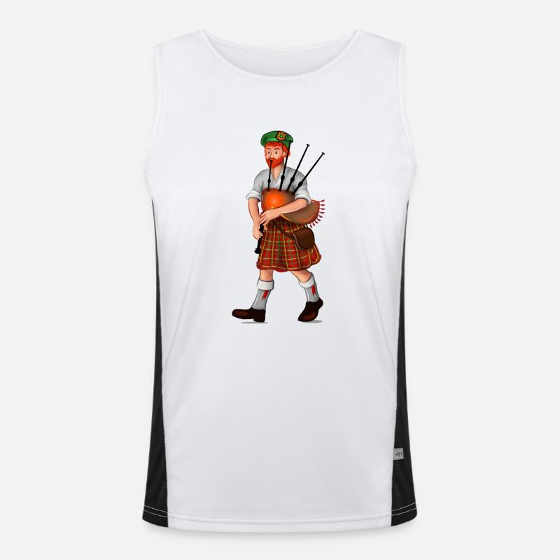 cornemuseur Débardeur respirant contrasté Homme 