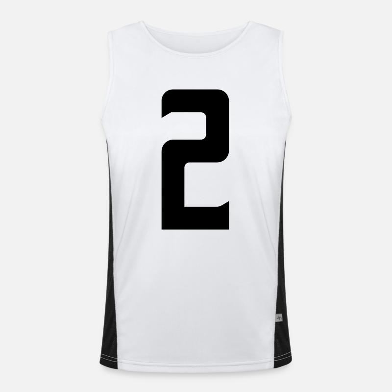 2 Débardeur respirant contrasté Homme 