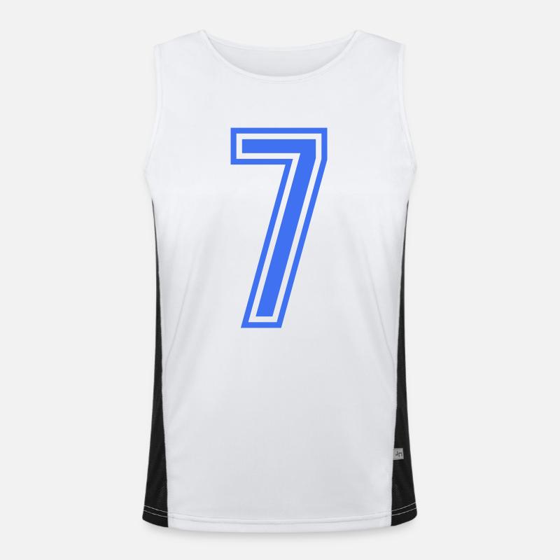 7 Men's Functional Contrast Tank Top 