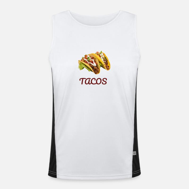 Tacos Men's Functional Contrast Tank Top 