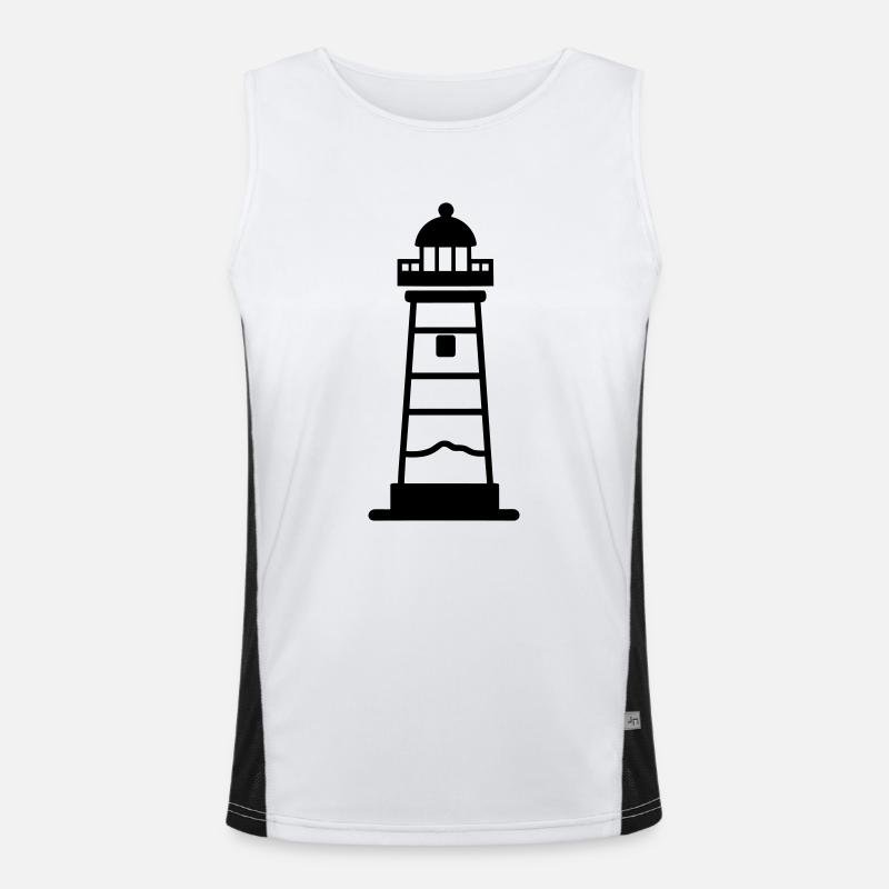 Lighthouse Men's Functional Contrast Tank Top 