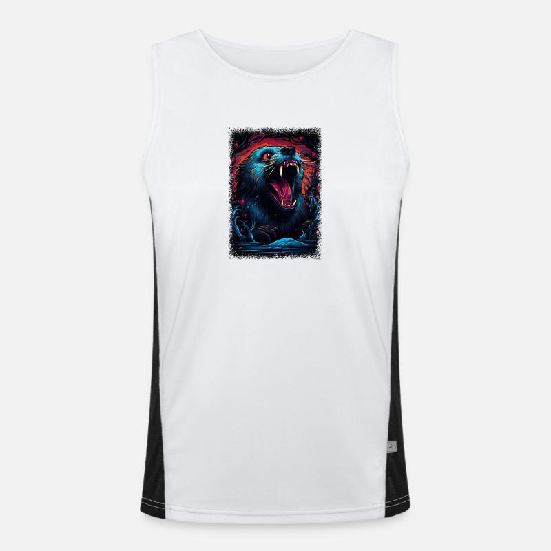 otter gift statement otter lover anniversary otter Funktionelles Kontrast-Tank Top für Männer 
