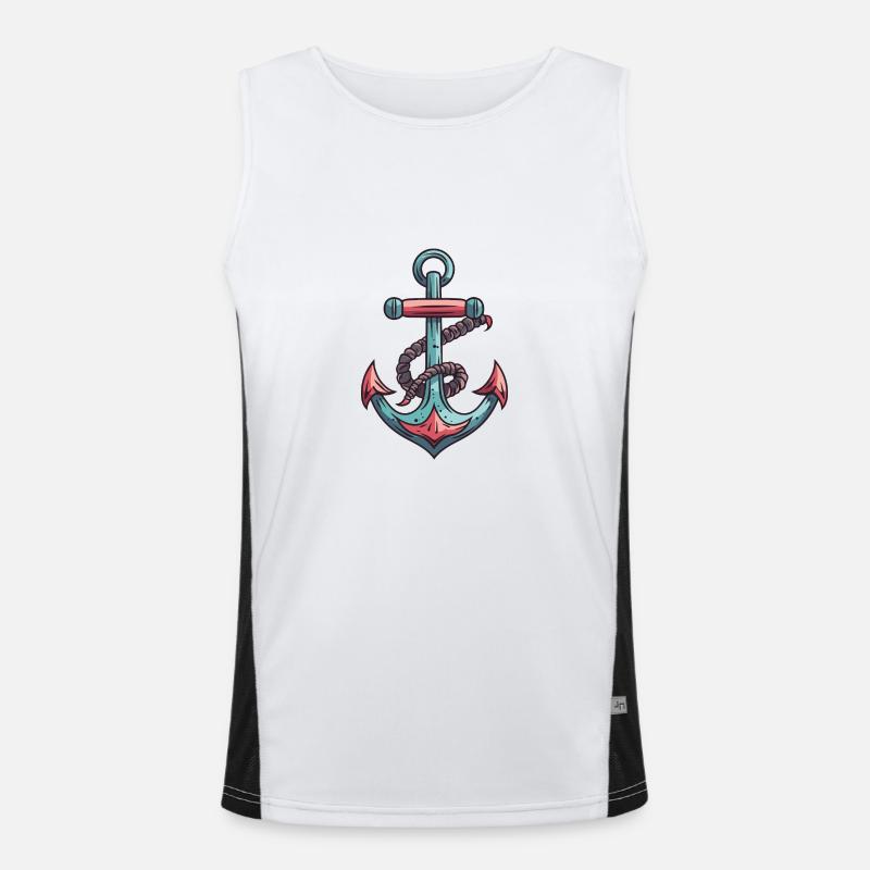 Anchor Harbour Men's Functional Contrast Tank Top 
