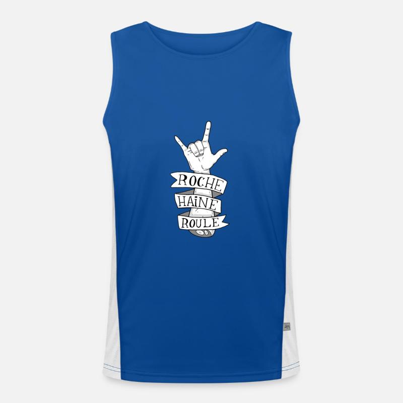 Traduction Approximative #2 Débardeur respirant contrasté Homme 