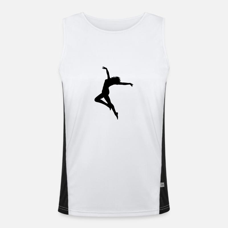 dancer Men's Functional Contrast Tank Top 