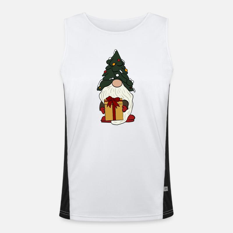 Wichtel  Funktionelles Kontrast-Tank Top für Männer 