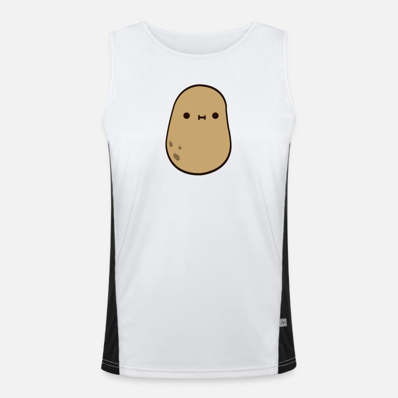 Potato Men's Functional Contrast Tank Top 