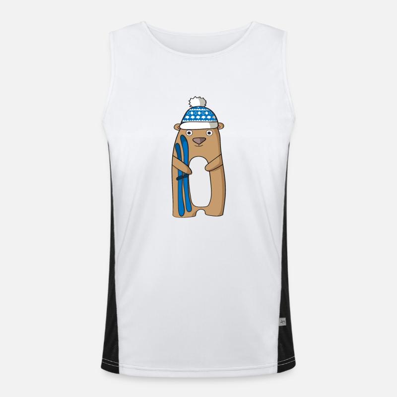 Ski Men's Functional Contrast Tank Top 