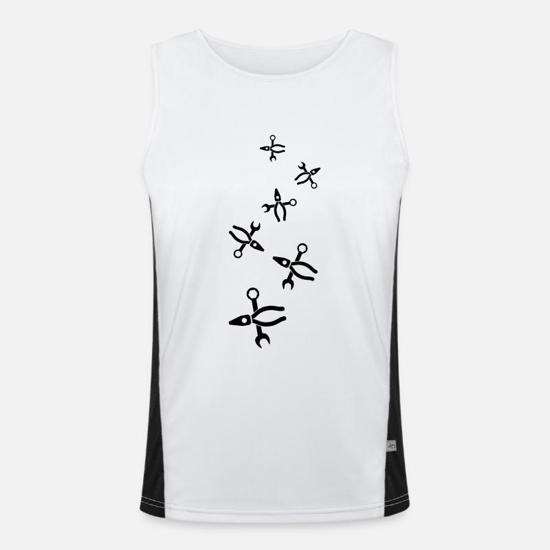 Pliers Icon Men's Functional Contrast Tank Top 