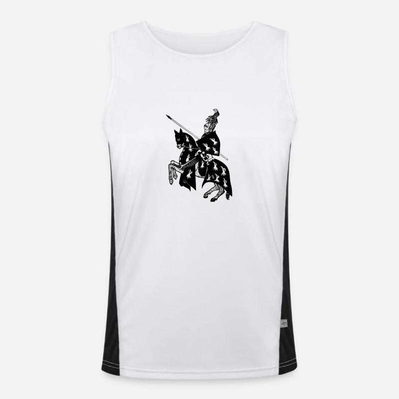 chevalier Débardeur respirant contrasté Homme 