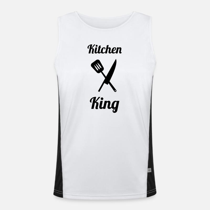 Kitchen King Débardeur respirant contrasté Homme 