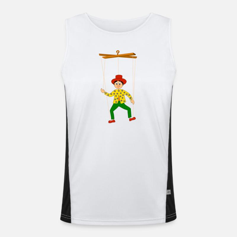 doll Men's Functional Contrast Tank Top 