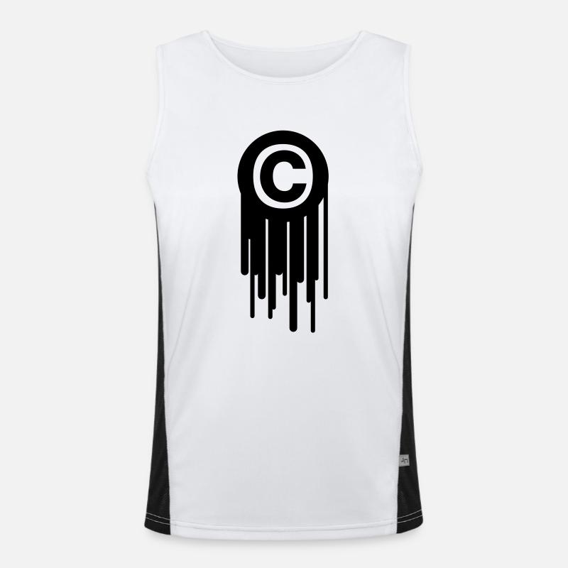 Copyright Men's Functional Contrast Tank Top 
