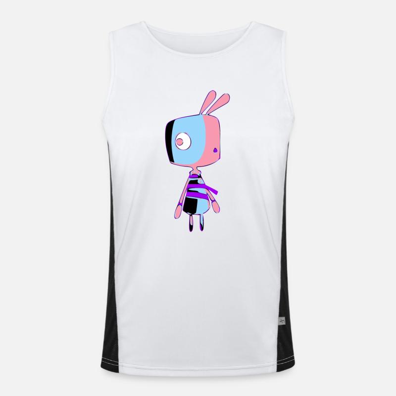 Doko le petit lapin Débardeur respirant contrasté Homme 