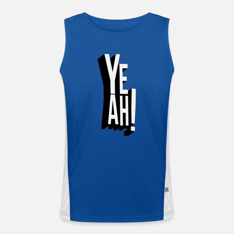 yeah Men's Functional Contrast Tank Top 