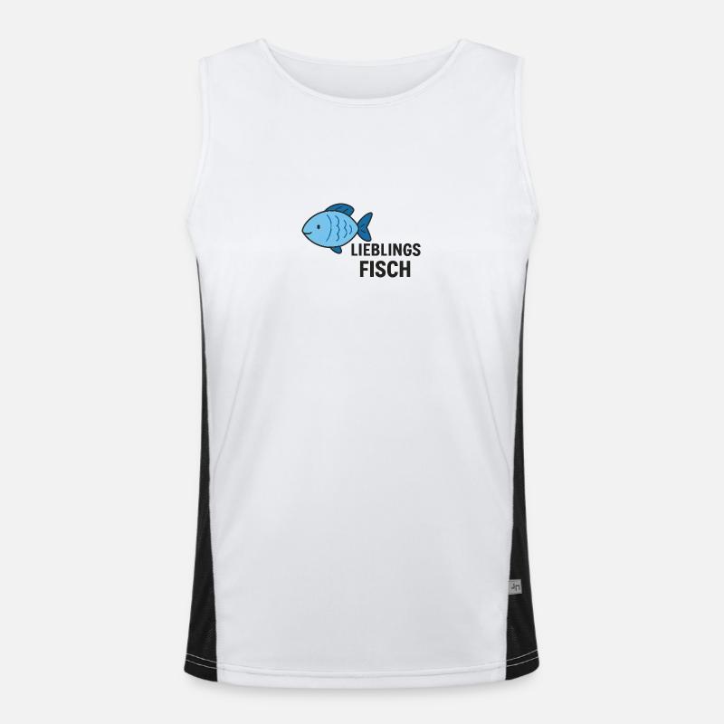 FAVORITE FISH Men's Functional Contrast Tank Top 