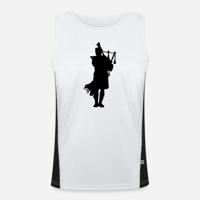 Schotte Funktionelles Kontrast-Tank Top für Männer 