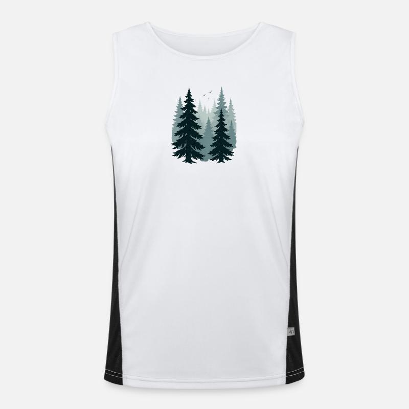 Misty Pines Men's Functional Contrast Tank Top 