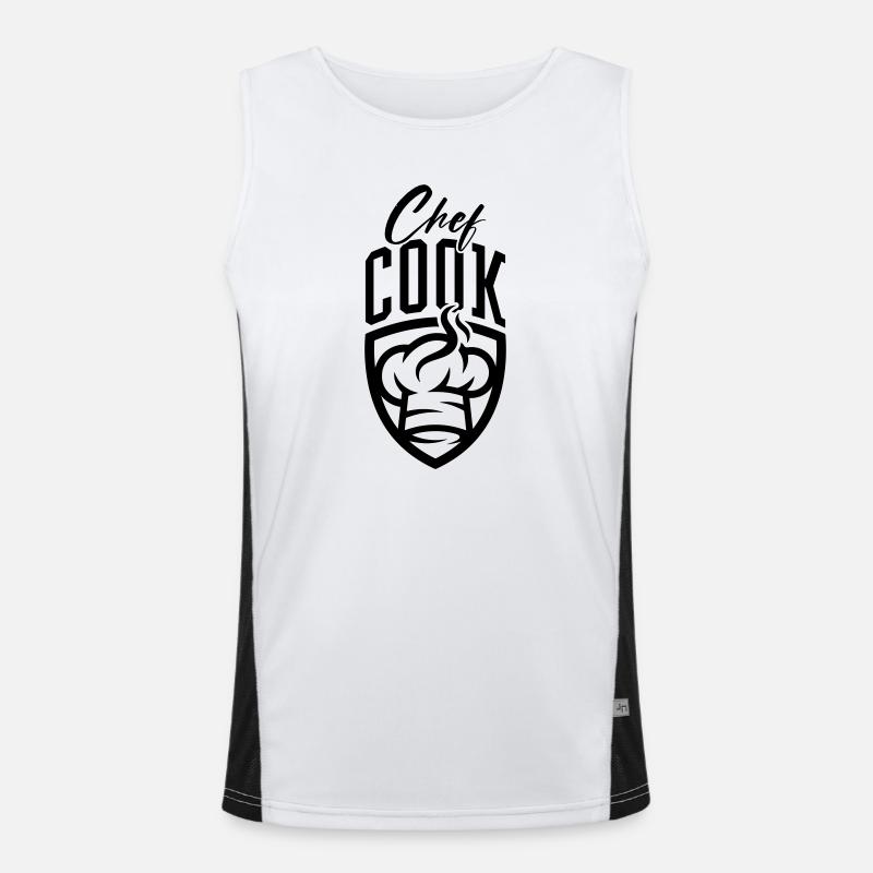 Chef Chef Men's Functional Contrast Tank Top 