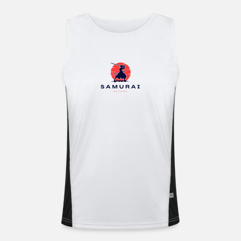 Samurai Men's Functional Contrast Tank Top 