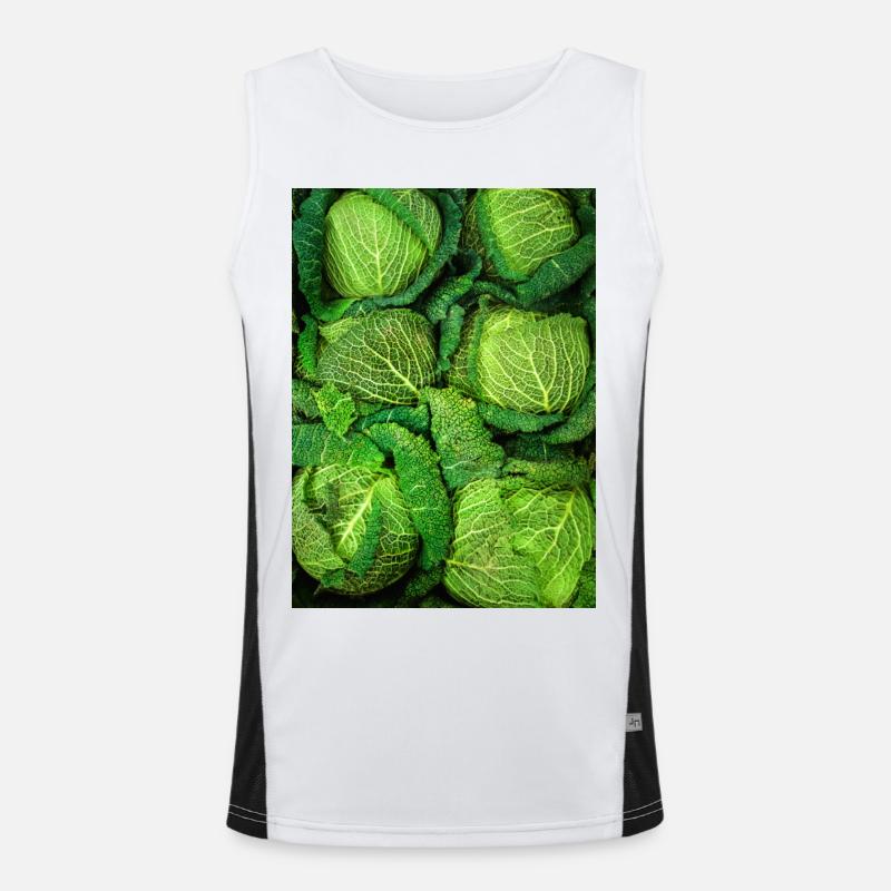 Cabbage Cabbage Men's Functional Contrast Tank Top 