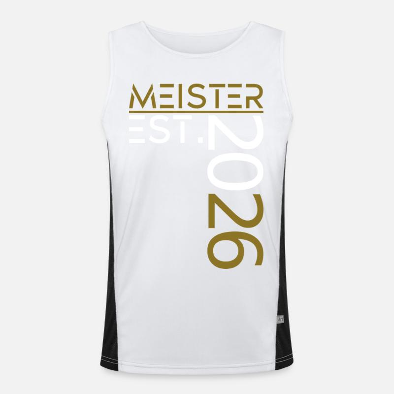 Master est. 2026 Men's Functional Contrast Tank Top 