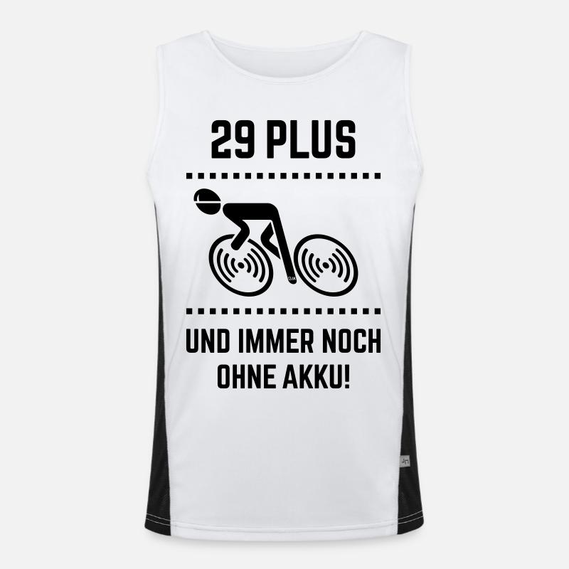 29 Plus – toujours sans batterie ! Vélo de route B Débardeur respirant contrasté Homme 