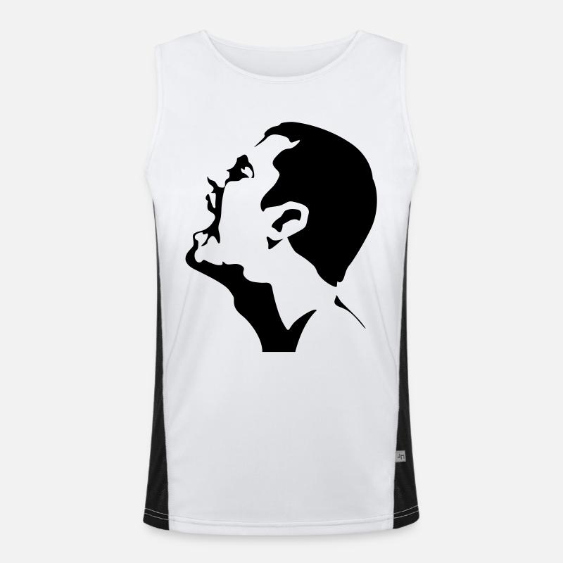 A Screaming Man Men's Functional Contrast Tank Top 