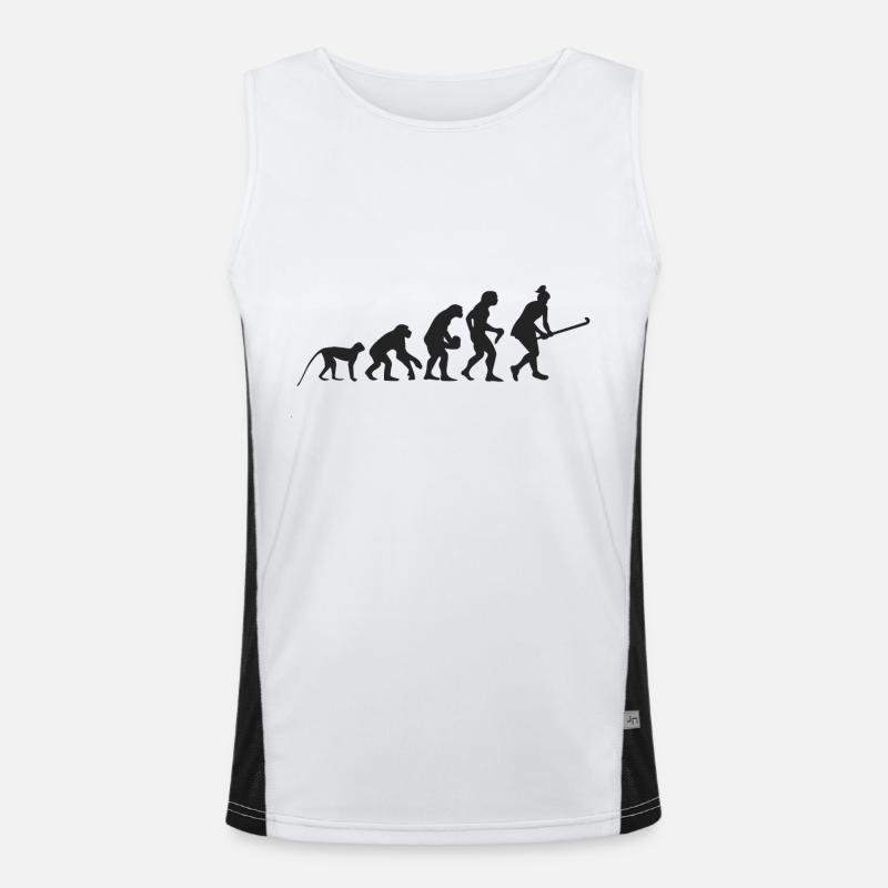 Evolution Hockey Funktionelles Kontrast-Tank Top für Männer 