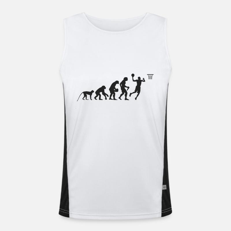 Evolution Basketball Men's Functional Contrast Tank Top 