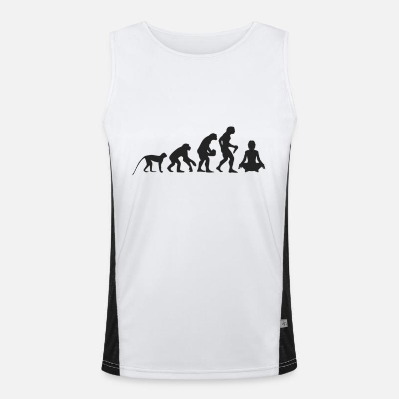 Evolution Yoga Débardeur respirant contrasté Homme 
