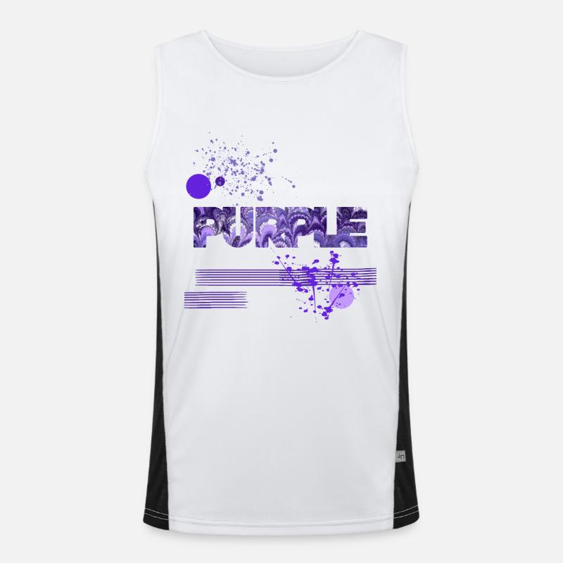 ebru farben e 76 Funktionelles Kontrast-Tank Top für Männer 