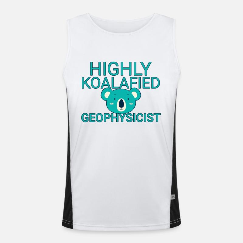 Géophysicien Koalafied Geophysics Débardeur respirant contrasté Homme 