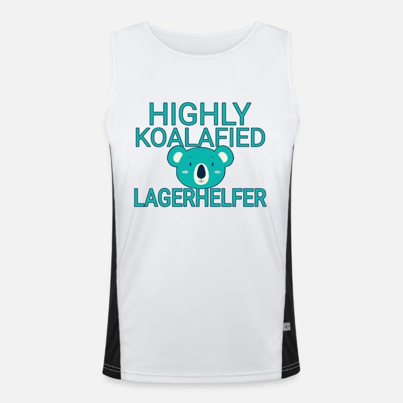 Warehouse Assistant Koalafied Men's Functional Contrast Tank Top 