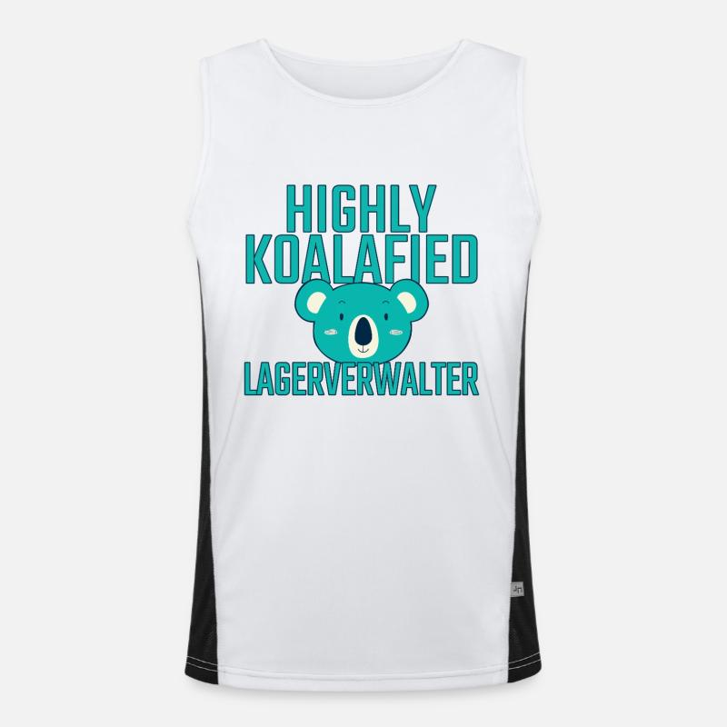 Storage Manager Koalafied Men's Functional Contrast Tank Top 