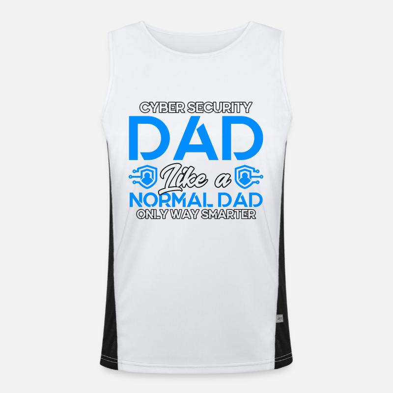 Network Security Specialist Gift Men's Functional Contrast Tank Top 